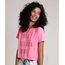 Blusa-Feminina-Cropped--Fofa---Delicada---Ousada--Manga-Curta-Decote-Redondo-Rosa-Neon-9793989-Rosa_Neon_1