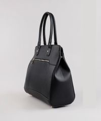 Bolsa-Feminina-Shoulder-Grande-Com-Bolso--Preta-8458371-Preto_3