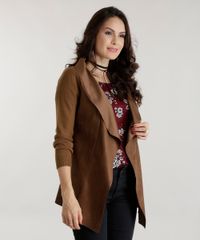 Capa-em-Trico-com-Suede-Marrom-8480092-Marrom_1
