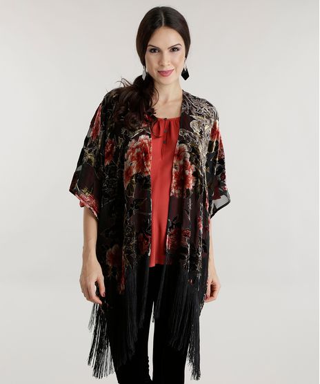 Kimono-Estampado-Floral-Preto-8463852-Preto_1
