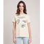 T-Shirt-Feminina-Mindset--Like-Adults--com-Bordado-Manga-Curta-Decote-Redondo-Bege-9886820-Bege_1