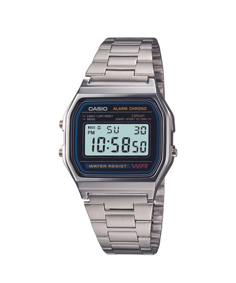 Relogio-Digital-Casio-Unissex---A158WA1DFU-Prateado-8436033-Prateado_1