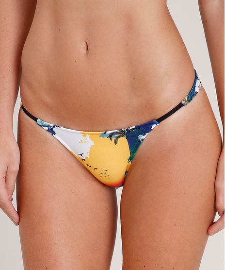 Biquini-Calcinha-Tanga-Salinas-Estampado-Praiana-com-Protecao-UV50--Amarelo-9747456-Amarelo_1