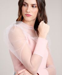 Blusa-Feminina-Mindset-com-Tule-e-Babado-Manga-Longa-Decote-Redondo-Rose-9883319-Rose_4