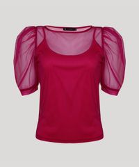 Blusa-Feminina-Mindset-em-Tule-Manga-Bufante-Decote-Redondo-Pink-9880206-Pink_5