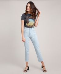 T-Shirt-Feminina-Mindset--Los-Angeles--Manga-Curta-Decote-Redondo-Cinza-Mescla-Escuro-9847435-Cinza_Mescla_Escuro_3
