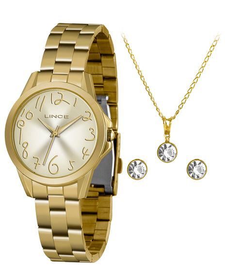 Kit-de-Relogio-Analogico-Lince-Feminino---Brinco---Colar---LRGH124L-KX34C2KX-Dourado-9884725-Dourado_1