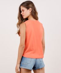 Regata-Feminina-Blueman-Cropped-Decote-Redondo-Laranja-9802585-Laranja_2