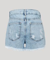 Short-Jeans-Feminino-Blueman-Cintura-Super-Alta-Destroyed-Azul-Claro-9810525-Azul_Claro_6