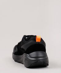 Tenis-Chunky-Masculino-Oneself-com-Recortes-Preto-9829984-Preto_3 Tenis-Chunky-Masculino-Oneself-com-Recortes-Preto-9829984-Preto_3