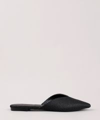 Mule-Feminino-Oneself-Bico-Fino-com-Lurex-Preto-9829805-Preto_1