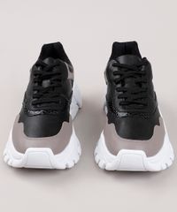 Tenis-Chunky-Feminino-Oneself-com-Recorte-Preto-9829804-Preto_4