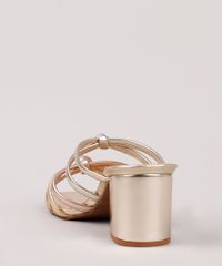 Tamanco-Feminino-Oneself-Metalizado-Salto-Medio-Grosso-em-Tiras-com-No--Dourado-9823570-Dourado_3