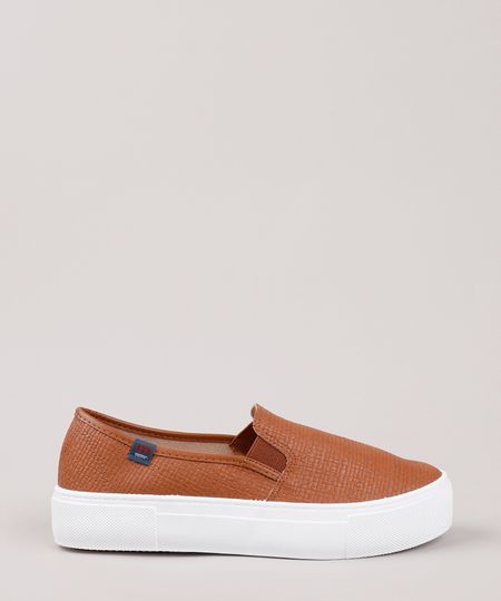Tenis-Slip-On-Feminino-Moleca-Flatform-Texturizado-Tresse-Marrom-9763532-Marrom_1 Tenis-Slip-On-Feminino-Moleca-Flatform-Texturizado-Tresse-Marrom-9763532-Marrom_1