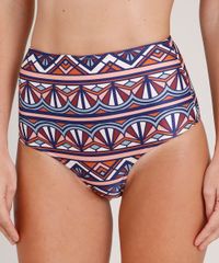 Biquini-Calcinha-Hot-Pant-Estampado-Etnico-com-Protecao-UV50--Azul-Marinho-9784161-Azul_Marinho_1