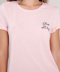 Pijama-Feminino--Sleep-All-Day--com-Babado-Manga-Curta-Rosa-9746709-Rosa_3