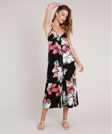Macacao-Saida-de-Praia-Pantacourt-Estampado-Floral-Hibisco-Alca-Fina-Preto-9781283-Preto_1