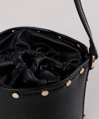 Bolsa-Feminina-Balde-Pequena-Texturizada-Cobra-com-Tachas-Alca-Transversal-Preta-9614935-Preto_6