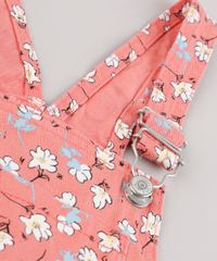 Jardineira-de-Sarja-Infantil-Estampada-Floral-Barra-Desfiada-Coral-9822540-Coral_3