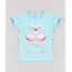 Blusa-Infantil-Flamingo-com-Glitter-Manga-Curta-Verde-Agua-9756287-Verde_Agua_1