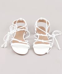Rasteira-Feminina-Oneself-Metalizada-com-Amarracao-Branco-9800933-Branco_4