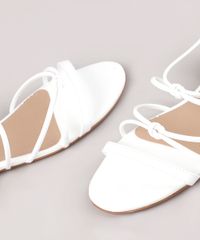 Rasteira-Feminina-Oneself-Metalizada-com-Amarracao-Branco-9800933-Branco_5