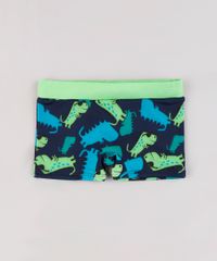 Sunga-Infantil-Boxer-Estampada-de-Dinossauros-Azul-Escuro-9803486-Azul_Escuro_1