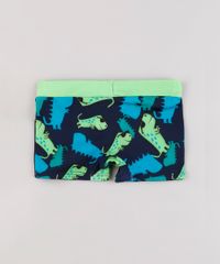 Sunga-Infantil-Boxer-Estampada-de-Dinossauros-Azul-Escuro-9803486-Azul_Escuro_2