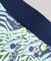 Sunga-Infantil-Boxer-Mickey-Estampada-de-Folhagem-Azul-Marinho-9772667-Azul_Marinho_3