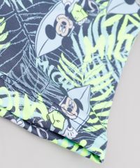 Sunga-Infantil-Boxer-Mickey-Estampada-de-Folhagem-Azul-Marinho-9772667-Azul_Marinho_4