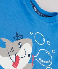 Conjunto-Infantil-Tubarao-de-Camiseta-Manga-Curta-Azul---Bermuda-em-Moletom-Estampada-Off-White-9671654-Off_White_4