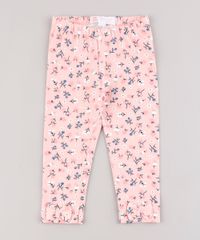 Calca-Legging-Infantil-Estampada-Floral-com-Laco-Rosa-9890050-Rosa_1