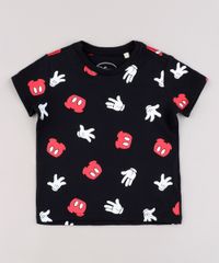 Camiseta-Infantil-Mickey-Estampada-Manga-Curta-Preto-9833199-Preto_1