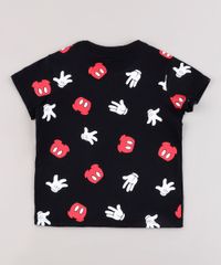 Camiseta-Infantil-Mickey-Estampada-Manga-Curta-Preto-9833199-Preto_2