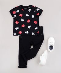 Camiseta-Infantil-Mickey-Estampada-Manga-Curta-Preto-9833199-Preto_3