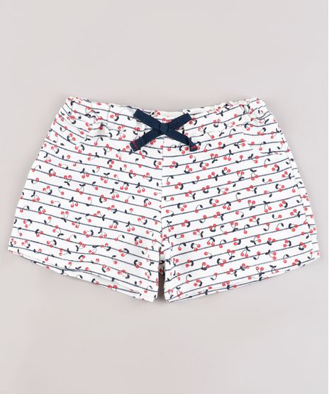 Short-Infantil-Estampado-de-Cereja-Listrado-Branco-9678246-Branco_1