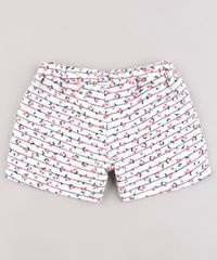 Short-Infantil-Estampado-de-Cereja-Listrado-Branco-9678246-Branco_2
