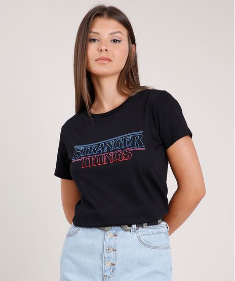 Blusa-Feminina-Stranger-Things-Manga-Curta-Decote-Redondo-Preta-9850280-Preto_1