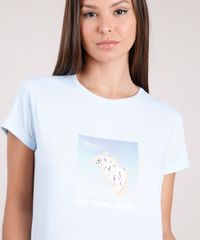Blusa-Feminina-Relogio--Sem-Tempo-Irmao--Manga-Curta-Decote-Redondo-Azul-Claro-9777873-Azul_Claro_4