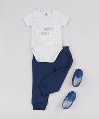 Body-Infantil-Transpassado-com-Bordado--Little-Star--Manga-Curta-Cinza-Mescla-Claro-9688056-Cinza_Mescla_Claro_3