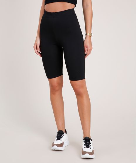 Bermuda-Feminina-Basica-Ciclista--Preta-9700946-Preto_1