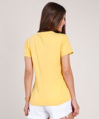 Blusa-Feminina-Ampla-Lhama--Me-Deixa-Anjo--Manga-Curta-Decote-Redondo-Amarela-9850339-Amarelo_2