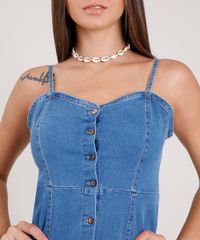 Vestido-Jeans-Feminino-Curto-com-Botoes-Alca-Fina-Azul-Medio-9831920-Azul_Medio_4