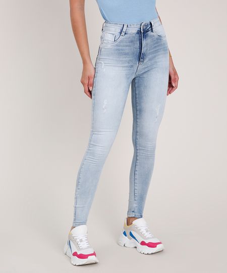 Calca-Jeans-Feminina-Sawary-Cigarrete-Push-Up-Cintura-Alta-Azul-Claro-9855742-Azul_Claro_1