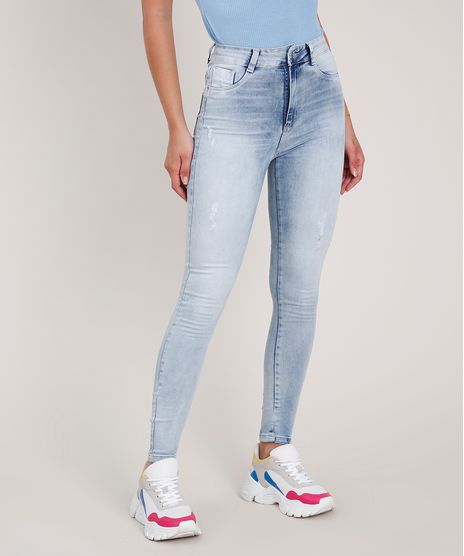 Calca-Jeans-Feminina-Sawary-Cigarrete-Push-Up-Cintura-Alta-Azul-Claro-9855742-Azul_Claro_1