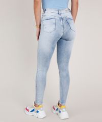Calca-Jeans-Feminina-Sawary-Cigarrete-Push-Up-Cintura-Alta-Azul-Claro-9855742-Azul_Claro_2