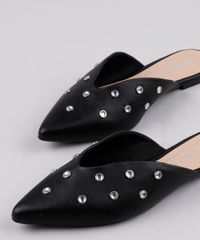 Mule-Feminino-Via-Uno-Bico-Fino-com-Brilho-Preto-9840235-Preto_2