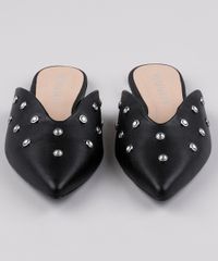 Mule-Feminino-Via-Uno-Bico-Fino-com-Brilho-Preto-9840235-Preto_4