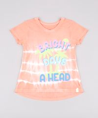 Blusa-Infantil-Estampada-Tie-Dye--Bright-days-a-head--Manga-Curta-Coral-9748628-Coral_1