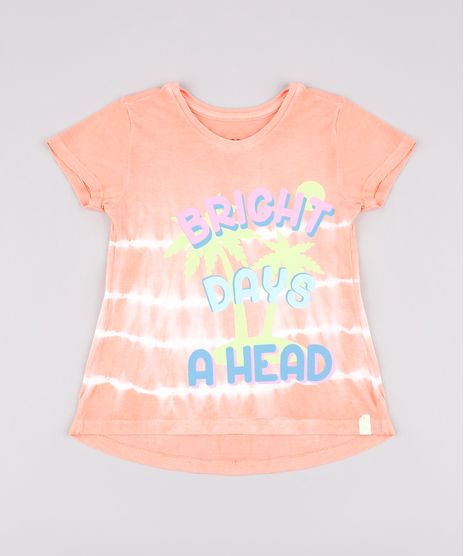 Blusa-Infantil-Estampada-Tie-Dye--Bright-days-a-head--Manga-Curta-Coral-9748628-Coral_1